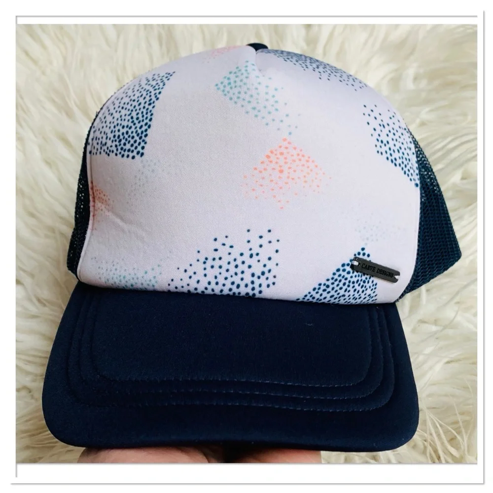NWT Carve Designs Beach Trucker Teigen Hat One Size